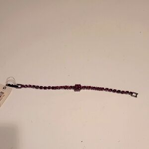 NWT Vintage Givency Elegant Ruby Bracelet